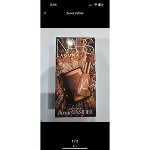 NARS Sephora Insider Mini Laguna Bronzer & Afterglow Lip Balm Set New Boxed